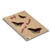 感動的なノート-上がって下さい ノートブック (右側)