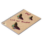 感動的なノート-上がって下さい ノートブック (左側)