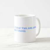 感動的なマグ コーヒーマグカップ (正面右)