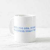 感動的なマグ コーヒーマグカップ (正面左)