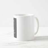 感動的なマグ: 話す前に考えて下さい コーヒーマグカップ (正面右)