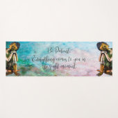 感動的なヨガのマット ヨガマット (正面(横))