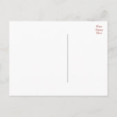 感動的なヴィンテージ植物学タペストリー ポストカード (裏面)