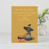 "感動的な上り結婚式"の-アフリカ系アメリカ人の魔法使い 招待状 (スタンド正面)