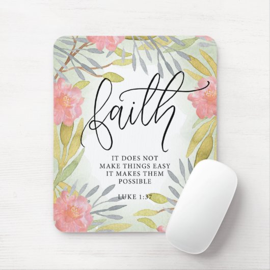 感動的な信頼 マウスパッド (マウス)