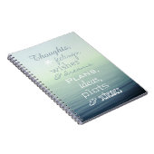 感動的な単語の詩 ノートブック (右側)