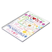 感動的な単語 ノートブック (左側)