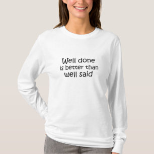 感動的な女性のワイシャツの長い袖のギフトのアイディア Tシャツ