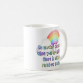 感動的な宗教コーヒー・マグのコップの虹 コーヒーマグカップ (正面右)