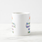 感動的な宗教コーヒー・マグのコップの虹 コーヒーマグカップ (中央)