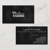 感動的な専門の名刺の視野 名刺 (正面/裏面)