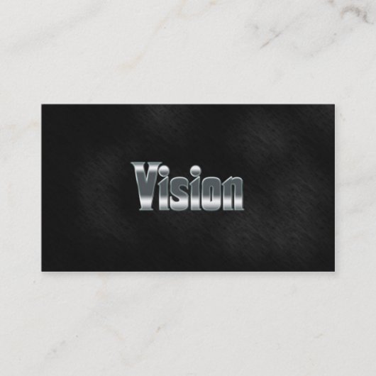 感動的な専門の名刺の視野 名刺 (正面)