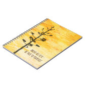 感動的な引用文はあなた自身に本当ノートです ノートブック (左側)