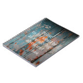 感動的な引用文ジャーナル ノートブック (左側)