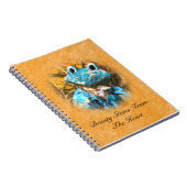 感動的な引用文美しいカエルの王子です ノートブック (右側)