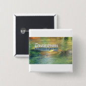 感動的な引用文 -- Kahlil Gibran 缶バッジ (正面&裏面)