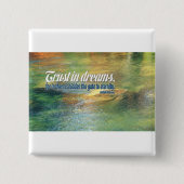 感動的な引用文 -- Kahlil Gibran 缶バッジ (正面)