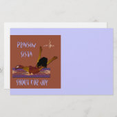 感動的な文房具 便箋 (正面/裏面)