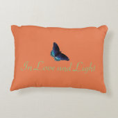 感動的な枕-愛 アクセントクッション (裏面)