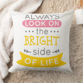 感動的な生命の明るい面で見て下さい クッション (ブランケット)