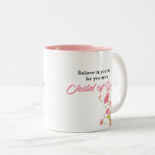 感動的な神の子供- ツートーンマグカップ (正面右)