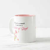 感動的な神の子供- ツートーンマグカップ (正面左)