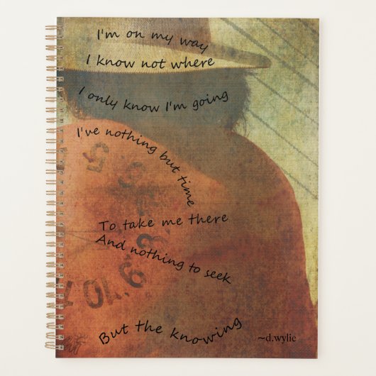 感動的な私の方法- プランナー手帳 (正面)