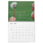 感動的な聖なる書物、経典の芸術の聖書の詩のカレンダー カレンダー (3月 2026)