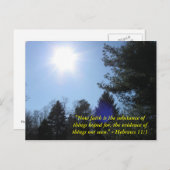 感動的な聖書の一節のポストカード ポストカード (正面/裏面)