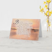 感動的な賛美歌の1:1の聖書の詩 カード (黄色い花)