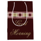 感動的な超かわいいトートバッグ包装 ミディアムペーパーバッグ (正面)