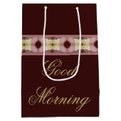 感動的な超かわいいトートバッグ包装 ミディアムペーパーバッグ (裏面)