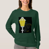 感動的な長袖のワイシャツ-マルセル・プルースト Tシャツ (正面)