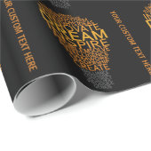 感動的な電球のカスタムな包装紙 ラッピングペーパー (ロールコーナー)