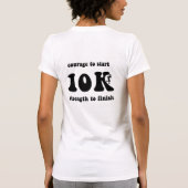 感動的な10K Tシャツ (裏面)