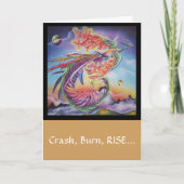 感動的な"フェニックス"の上昇は健康なカードを得ます カード (正面)