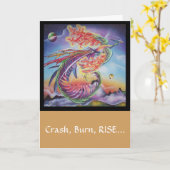 感動的な"フェニックス"の上昇は健康なカードを得ます カード (黄色い花)