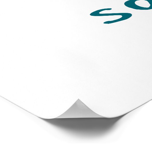 感動的やる気を起こさせるおもしろいタイポグラフィ ポスター (角)