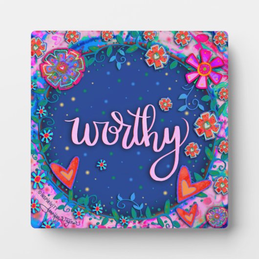 感動的やる気を起こさせるおもしろい フォトプラーク (正面)