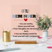 感動的やる気を起こさせるギフト アクリルサイン (ウェディング)