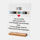 感動的やる気を起こさせるギフト アクリルサイン (傾斜)