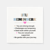 感動的やる気を起こさせるギフト スタンダードカクテルナプキン (正面)