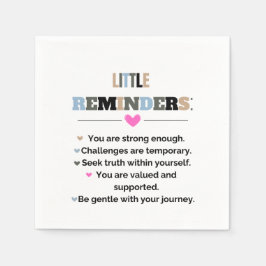 感動的やる気を起こさせるギフト スタンダードカクテルナプキン