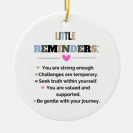 感動的やる気を起こさせるギフト セラミックオーナメント