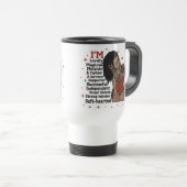 感動的やる気を起こさせる前向き女王 トラベルマグ (正面右)