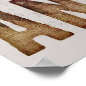 感動的やる気を起こさせる引用文スタイリッシュ ポスター (角)