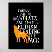 感動的やる気を起こさせる引用文タイポグラフィ ポスター (正面)