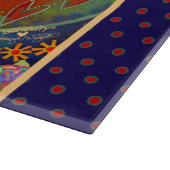 感動的やる気を起こさせる引用文フローラハートおもしろい カッティングボード (角)