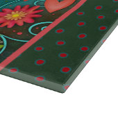 感動的やる気を起こさせる引用文フローラ カッティングボード (角)