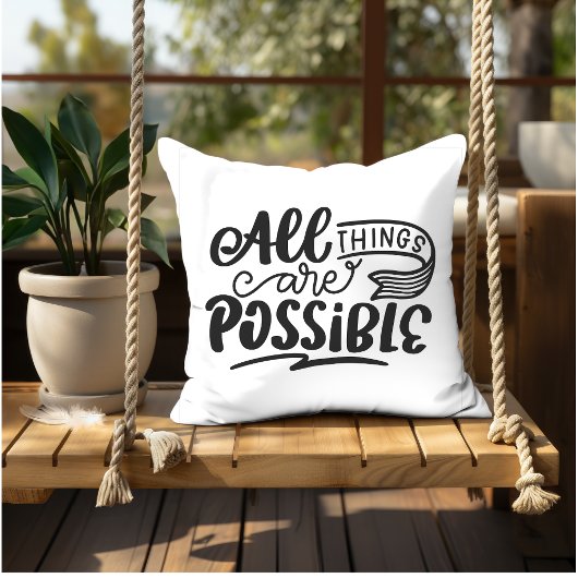 感動的やる気を起こさせる引用文 クッション